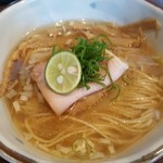 南部屋路ばた - 限定麺「ぶり大根そば(提供2日目)」(2019年9月23日)