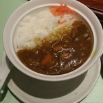 新世界菜館 - 再度、味の検証でミニカレー＠300円をつけてみた