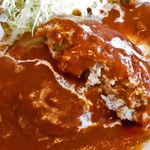 食事珈房 はしら - 「ハンバーグ定食」のメイン