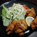 夢炉ばた料理 - 鶏のから揚げ