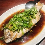 Tenkuu Yamucha Shuka - 鯛の蒸し物