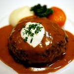 ロシア風やわらかハンバーグ