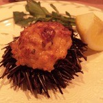 カナユニ - ウニ共殻焼き