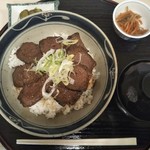 湯の沢温泉 森の四季 - エゾ鹿丼。