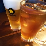 Tachinomiwa - ウーロンハイとビール