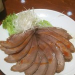 Roen Saikan - 豚タンの漢方薬材ソース煮冷製。