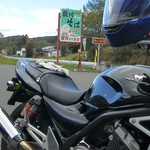 薮川そば - 駐車場