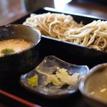 手打そば 一宮 - 料理写真:つけとろセット