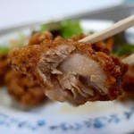 一休食堂 - 鶏唐揚げ定食（600円）
            