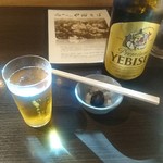 かんだやぶそば - 瓶ビール&そば味噌