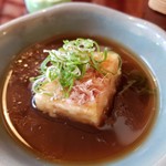 松籟庵 - 揚げ出し豆腐