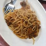 IL Vecchio Mulino - パスタコース・子羊と豆のトマトソーススパゲティ