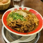 ラーメン東大 - 肉増し中