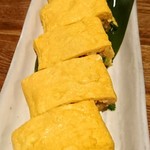 鶏料理 はし田屋 - 「鶏そぽろとねぎの卵焼き」