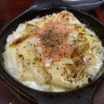 立ち呑み 粋 - マカロニ明太グラタン(280円)