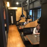 Kizan Tei - 店内はこんな感じ
                      平日の１２時前