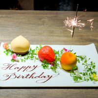 USHIGORO S. GINZA - バースデーデザート♡