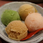 串かつ あーぼん - アイスも全種類♪