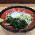 そばの神田 東一屋 - 冷やし朝そば。