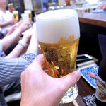 鳥田中 - アサヒスーパードライ 生（５００円）