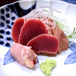 鳥田中 - 湯引き造り