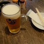 Izakaya Oozawa - 生ビール　400円