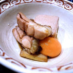 鳥田中 - 丹波地鶏のすき焼き