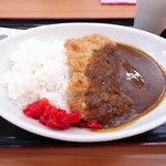 鶴巣パーキングエリア（下り線）スナックコーナー - カツカレー