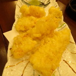 サッポロビアレストラン９１０ - 嶽きみの天ぷら　