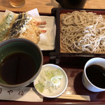 Yabu soba - 天せいろ(1250円)