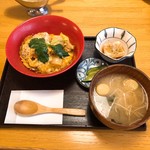 河童亭なお - かつ丼(ご飯少なめ)