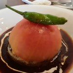 神戸ハンバーグウエスト - まるごとトマト