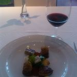 サンス・エ・サヴール - メインはフォアグラを追加してもらって、これまたとろけるウマさ