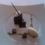 サンス・エ・サヴール - デセールのチョコはヴァローナ、これもうまい