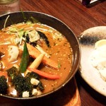 スープカレーGARAKU - やさい15品目大地の恵み