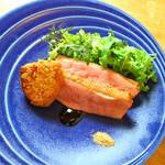 Charcoal-grilled Kawachi duck