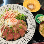 善座 - ローストビーフ丼