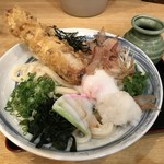 手打ちうどん吉野 - ちく天ぶっかけ。