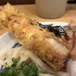 手打ちうどん吉野 - ちくわ激太〜♡