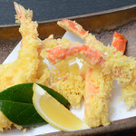 Shrimp and crab Tempura