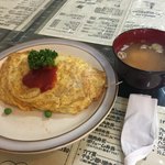 レストラン三好弥 - オムライス 850円