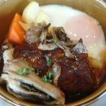 ロイヤルホスト - Royal Host 西葛西店 月・火 サンシャインランチの本日の料理はオーブン焼きミニハンバーグ with ペンネ