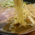 煮干らぁめん なかじま - なまら！こいにぼ醤油の麺