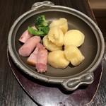 花畑牧場 RACLETTE ～ラクレットチーズ専門店～ - ラクレットチーズがけ