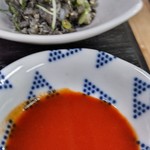 焼肉鴻漸 - センマイ刺しつけだれの酢味噌