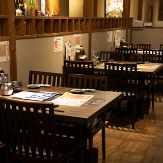 少人数から団体様でも◎和の雰囲気で寛げる自慢の空間をご提供