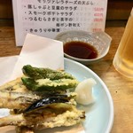 居酒屋 大島 - スモークししゃも天ぷら