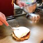 源亀 - 源亀焼き雪見ソース