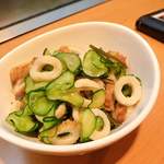 源亀 - ポン酢和え塩昆布きゅうり