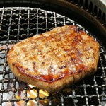 焼肉みつ星 - ローストビーフのいい焼き具合…